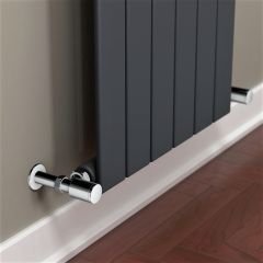 Tip 10V Dekoratif Radyatör 1800x514 Antrasit (Dikey Radyatör)