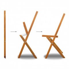 Katlanır Sandalye SLAT (2'li Paket)