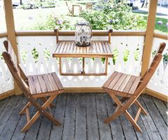 Katlanır Sandalye Golden Teak SOFIA (2'li Paket)