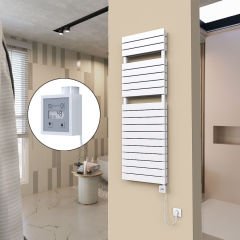 20H Elektrikli Havlupan 500x1550 Beyaz Ktx3 1000 Watt Spiral Kablolu