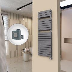 20H Elektrikli Havlupan 500x1550 Antrasit Ktx1 1000 Watt