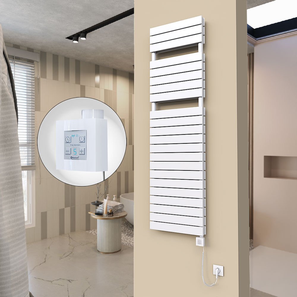 20H Elektrikli Havlupan 500x1772 Beyaz Ktx4 1000 Watt Spiral Kablolu