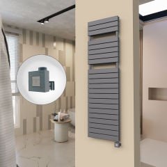 20H Elektrikli Havlupan 500x1772 Antrasit Ktx1 1000 Watt