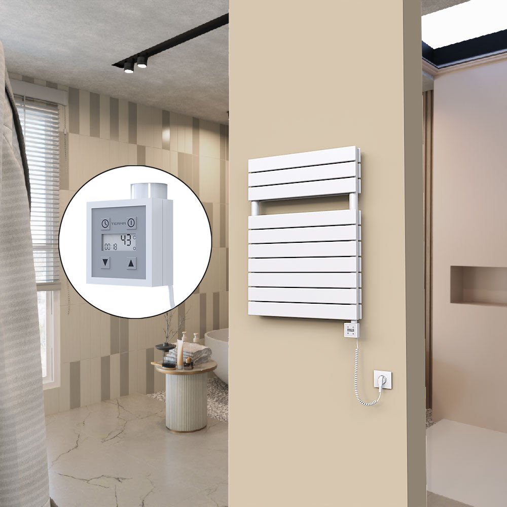 20H Elektrikli Havlupan 600x810 Beyaz Ktx3 1000 Watt Spiral Kablolu