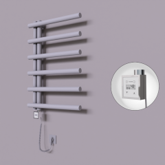 Tuna Dekoratif Elektrikli Havlupan 600x850 Gri (KTX3 Termostat) 300W Spiral Kablolu