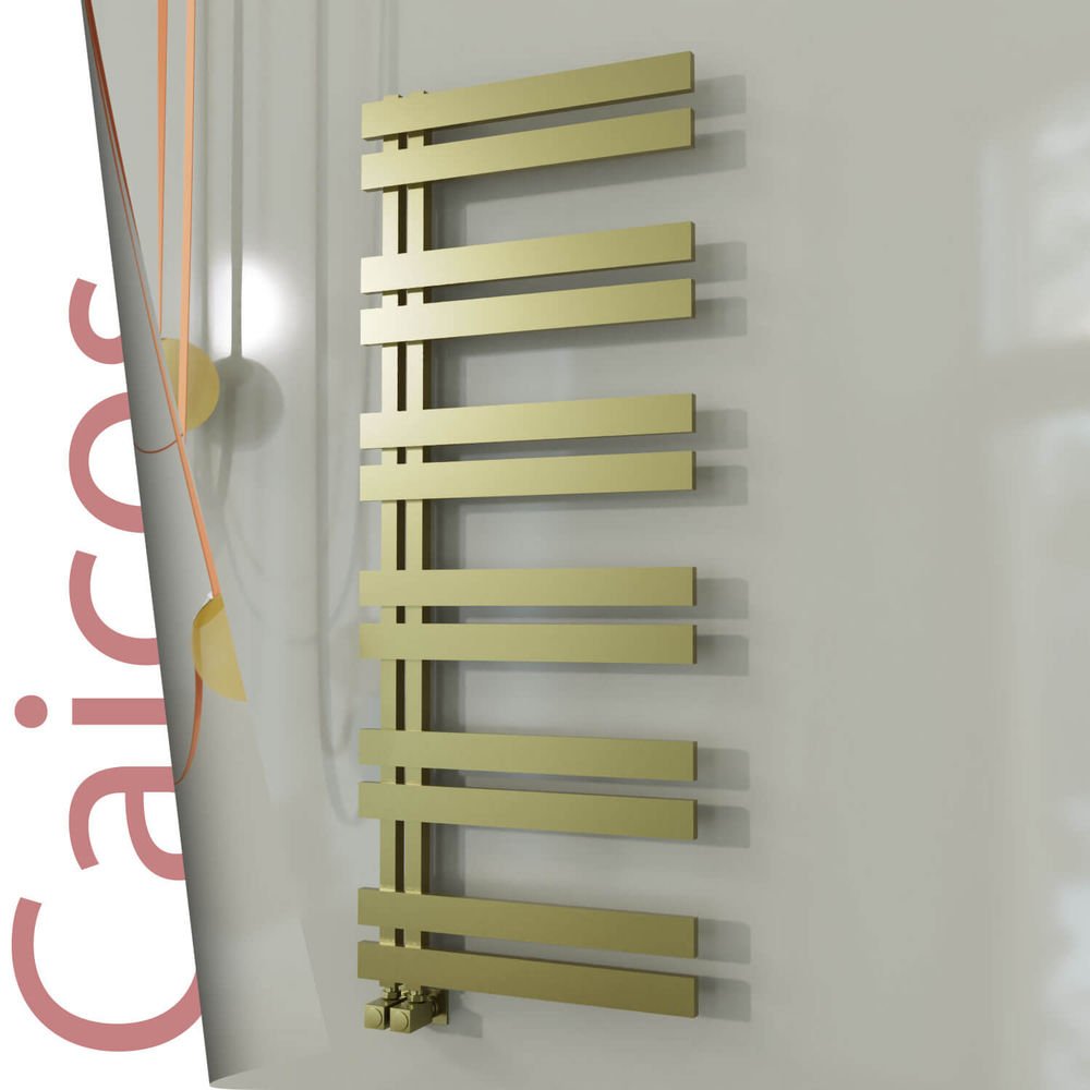 CAICOS Paslanmaz Çelik Havlupan 400x1530 Satine Altın