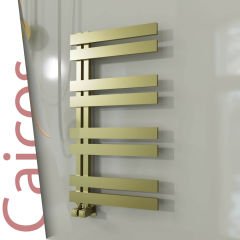CAICOS Paslanmaz Çelik Havlupan 500x990 Satine Altın