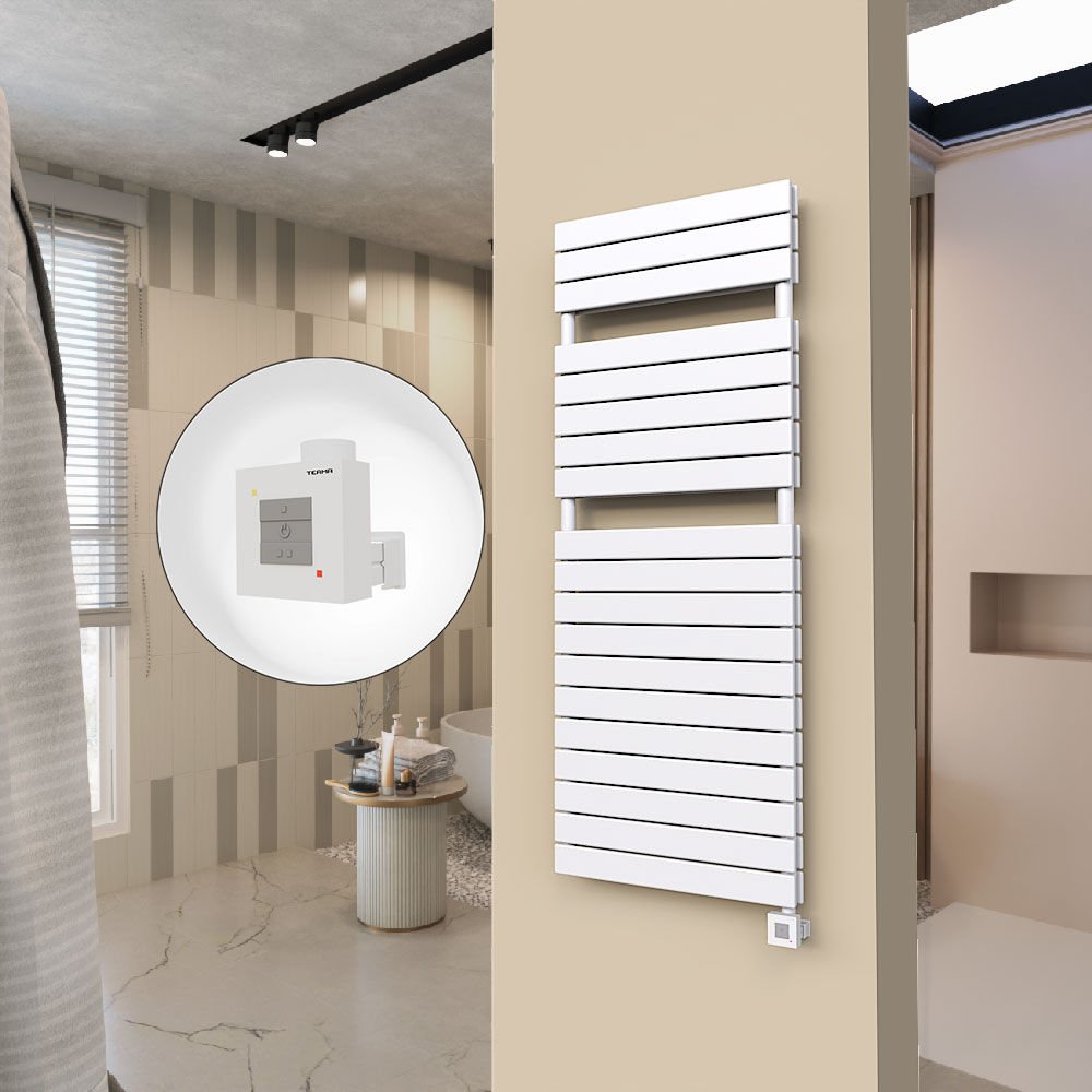20H Elektrikli Havlupan 600x1550 Beyaz Ktx1 1000 Watt