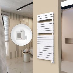 20H Elektrikli Havlupan 600x1550 Beyaz Ktx1 1000 Watt