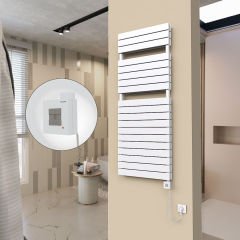 20H Elektrikli Havlupan 600x1550 Beyaz Ktx1 1000 Watt Spiral Kablolu