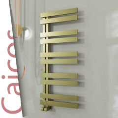 CAICOS Paslanmaz Çelik Havlupan 600x1260 Satine Altın
