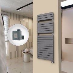 20H Elektrikli Havlupan 600x1550 Antrasit Ktx1 1000 Watt
