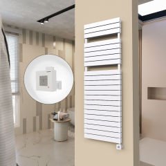 20H Elektrikli Havlupan 600x1772 Beyaz Ktx1 1000 Watt
