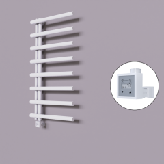 Tuna Dekoratif Elektrikli Havlupan 600x1150 Beyaz (KTX3 Termostat) 600W