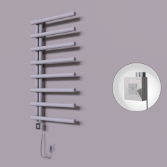 Tuna Dekoratif Elektrikli Havlupan 600x1150 Gri (KTX1 Termostat) 600W Spiral Kablolu