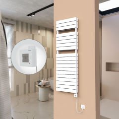 21H Elektrikli Havlupan 500x1550 Beyaz Ktx1 1000 Watt Spiral Kablolu