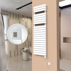 21H Elektrikli Havlupan 500x1772 Beyaz Ktx1 1000 Watt Spiral Kablolu