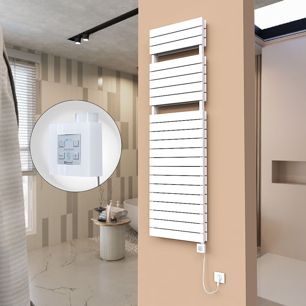 21H Elektrikli Havlupan 500x1772 Beyaz Ktx4 1000 Watt Spiral Kablolu