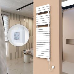 21H Elektrikli Havlupan 500x1772 Beyaz Ktx4 1000 Watt Spiral Kablolu