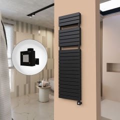 21H Elektrikli Havlupan 500x1772 Mat Siyah Ktx1 1000 Watt
