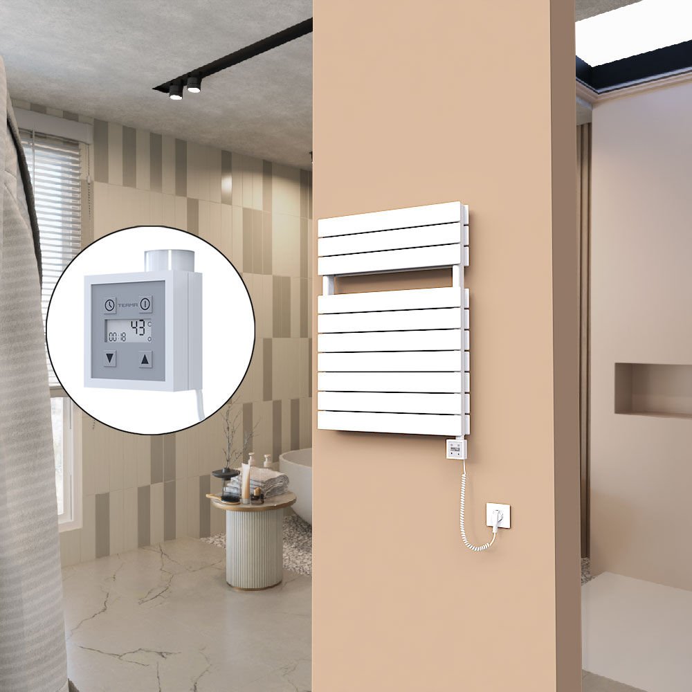 21H Elektrikli Havlupan 600x810 Beyaz Ktx3 1000 Watt Spiral Kablolu