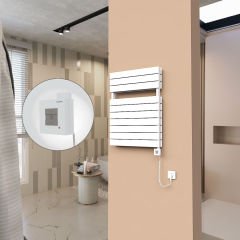 21H Elektrikli Havlupan 600x810 Beyaz Ktx1 1000 Watt Spiral Kablolu