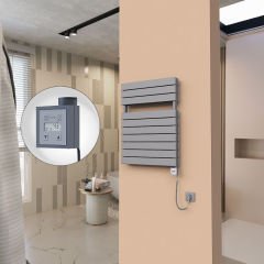 21H Elektrikli Havlupan 600x810 Antrasit Ktx3 1000 Watt Spiral Kablolu