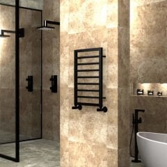 Naxos Dekoratif Havlupan 450x655 Mat Siyah