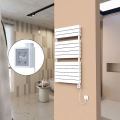 21H Elektrikli Havlupan 600x1180 Beyaz Ktx3 1000 Watt Spiral Kablolu