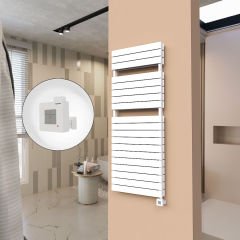 21H Elektrikli Havlupan 600x1550 Beyaz Ktx1 1000 Watt