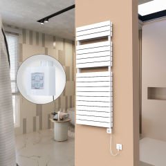 21H Elektrikli Havlupan 600x1550 Beyaz Ktx4 1000 Watt Spiral Kablolu