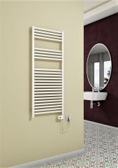 Barbados Elektrikli Havlupan 600 Watt 500x1200 Beyaz (Thesis Termostat)