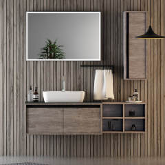 Sorento 100 cm Banyo Dolabı Berlin Alt, Üst ve Yan Boy Dolap