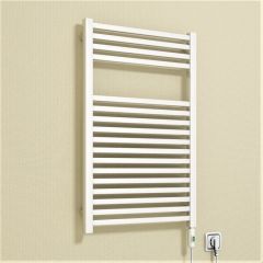 Barbados Elektrikli Havlupan 600 Watt 500x800 Beyaz (On/Off Düğmeli)