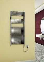 Barbados Elektrikli Havlupan 600 Watt 500x1200 Krom (On/Off Düğmeli)