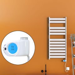 Bora Bora Elektrikli Havlupan 600 Watt 500x1200 Beyaz (Musa Termostat)