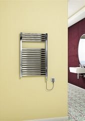 Barbados Elektrikli Havlupan 300 Watt 500x800 Krom (On/Off Düğmeli)