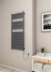 Bora Bora Elektrikli Havlupan 600 Watt 500x1200 Antrasit (On/Off Düğmeli)