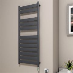 Bora Bora Elektrikli Havlupan 600 Watt 500x1200 Antrasit (On/Off Düğmeli)