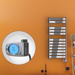 Bora Bora Elektrikli Havlupan 300 Watt 500x1200 Krom (Musa Termostat)