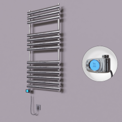 Volga Dekoratif Elektrikli Havlupan 600x1200 Krom (Musa Termostat) 300W