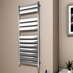 Bora Bora Elektrikli Havlupan 300 Watt 500x1200 Krom (On/Off Düğmeli)