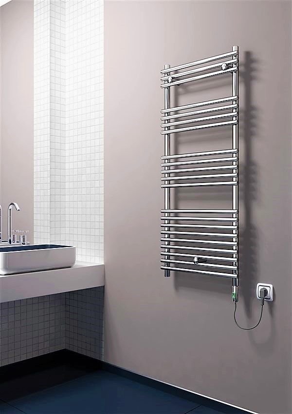 OLIB  Elektrikli Havlupan 500x1200 Krom (On/Off Düğmeli) 300W