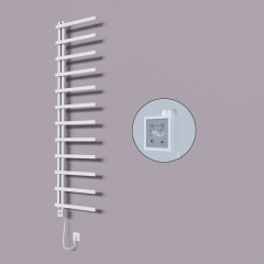 Zap Dekoratif Elektrikli Havlupan 500x1150 Beyaz (KTX3 Termostat) 300W Spiral Kablolu