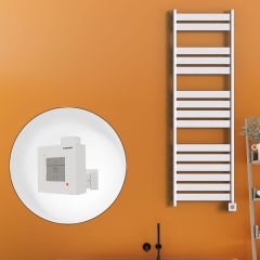 Bora Bora Elektrikli Havlupan 500x1600 Beyaz Ktx1 1000 Watt