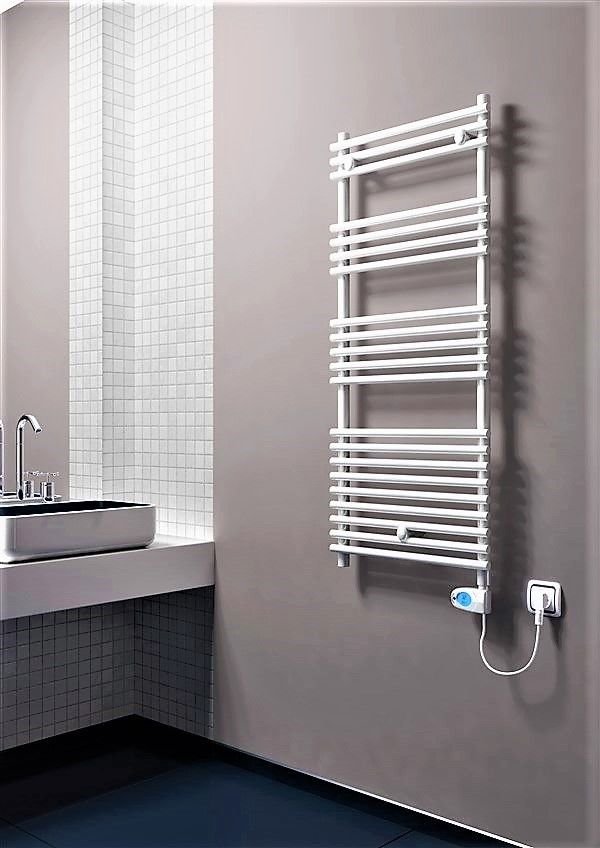 Olib Elektrikli Havlupan 600 Watt 500x1200 Beyaz (Musa Termostat)
