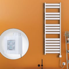 Bora Bora Elektrikli Havlupan 500x1600 Beyaz Ktx4 1000 Watt Spiral Kablolu