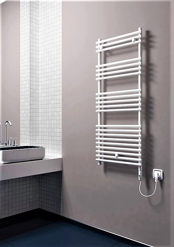 Olib Elektrikli Havlupan 600 Watt 500x1200 Beyaz (On/Off Düğmeli)