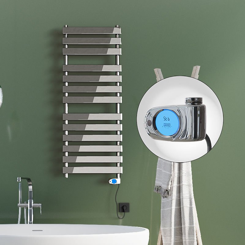 TAHITI Elektrikli Havlupan 500x950 Krom  (Musa Termostat) 300W