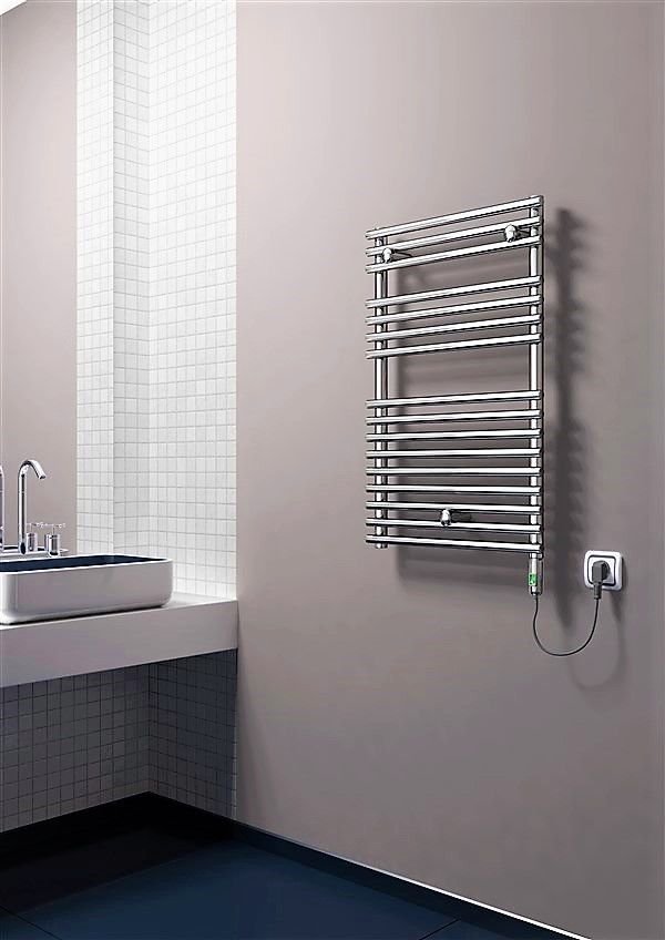 Olib Elektrikli Havlupan 300 Watt 500x800 Krom (On/Off Düğmeli)